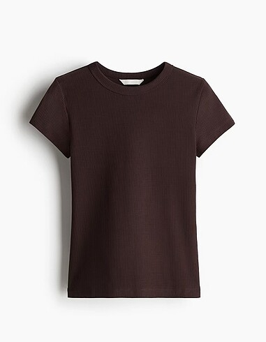 H&M Kahve Tshirt