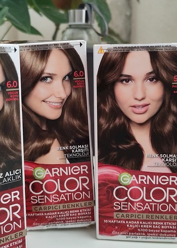 Garnier Color Sensation Saç Boyası 6.0 400 tl hepsi - Görsel 2