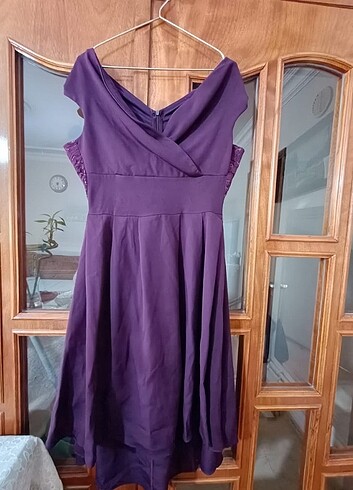 38 Beden Midi boy elbise