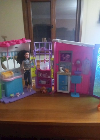 Barbie Pastel Pembe Oyun Evi - Görsel 4