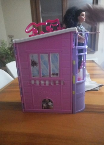 Barbie Pastel Pembe Oyun Evi - Görsel 3