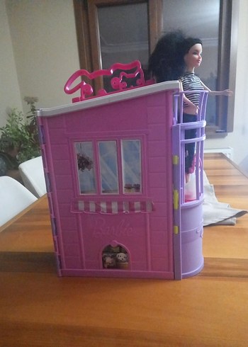 Barbie Pastel Pembe Oyun Evi - Görsel 2