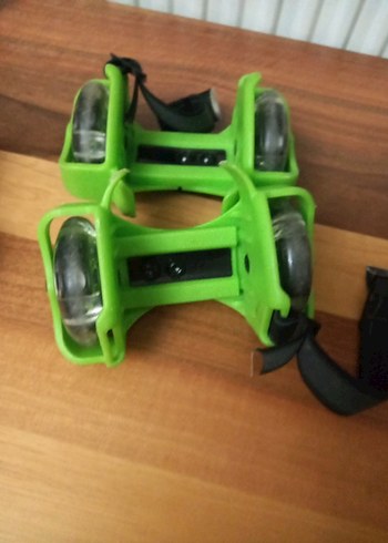 Yeşil Renkli Çocuk Scooter paten ayakkabı - Görsel 8