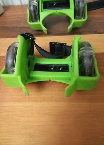 Yeşil Renkli Çocuk Scooter paten ayakkabı - Görsel 3