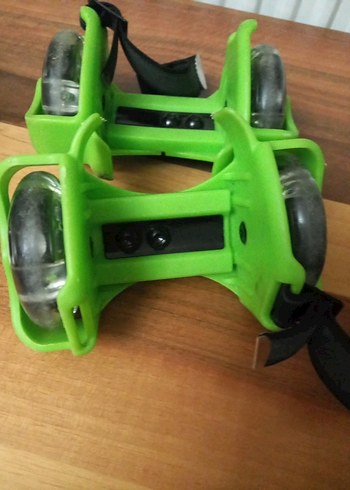 Yeşil Renkli Çocuk Scooter paten ayakkabı - Görsel 9