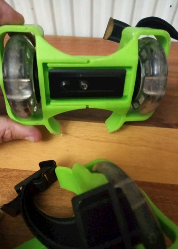 Yeşil Renkli Çocuk Scooter paten ayakkabı - Görsel 5