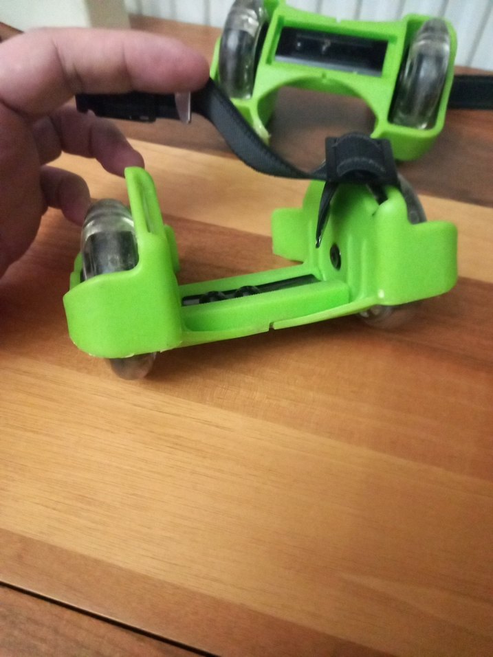 Yeşil Renkli Çocuk Scooter paten ayakkabı - Görsel 4