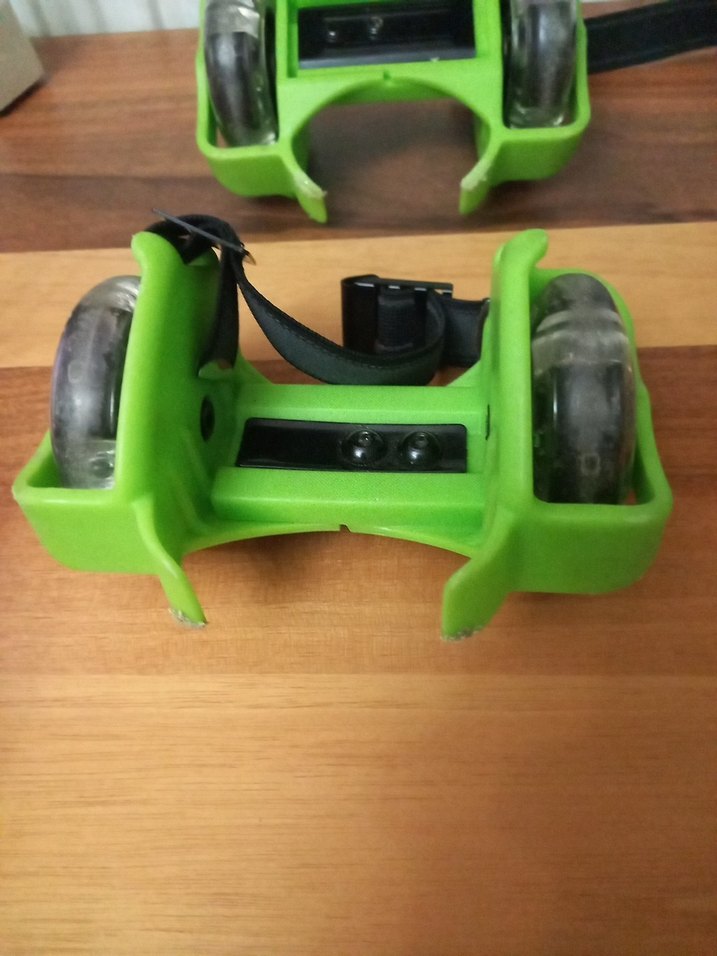 Yeşil Renkli Çocuk Scooter paten ayakkabı - Görsel 3