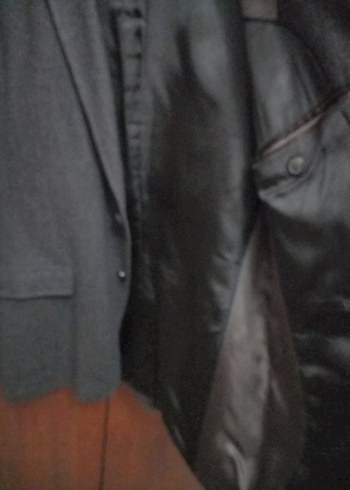 Fabrika yün ve pamuk ceket - Görsel 7