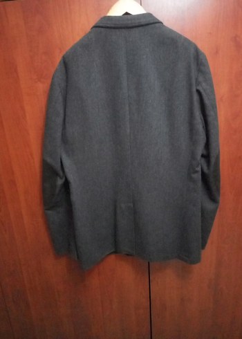 Fabrika yün ve pamuk ceket - Görsel 2