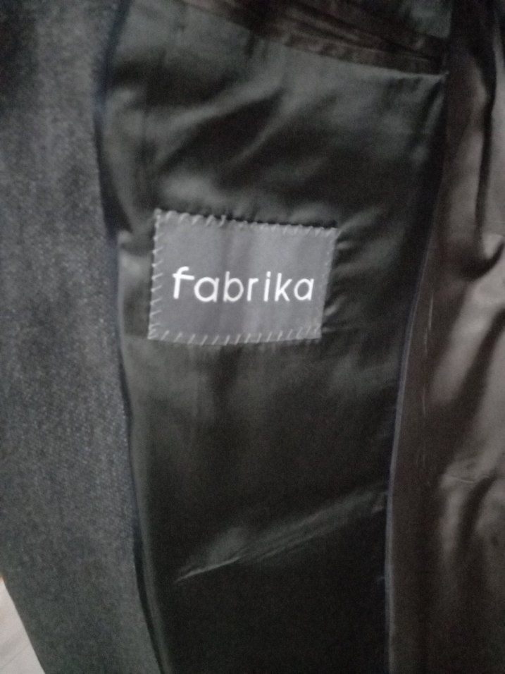 Fabrika yün ve pamuk ceket - Görsel 5