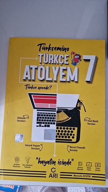 Türkçe atölyem test kitabı