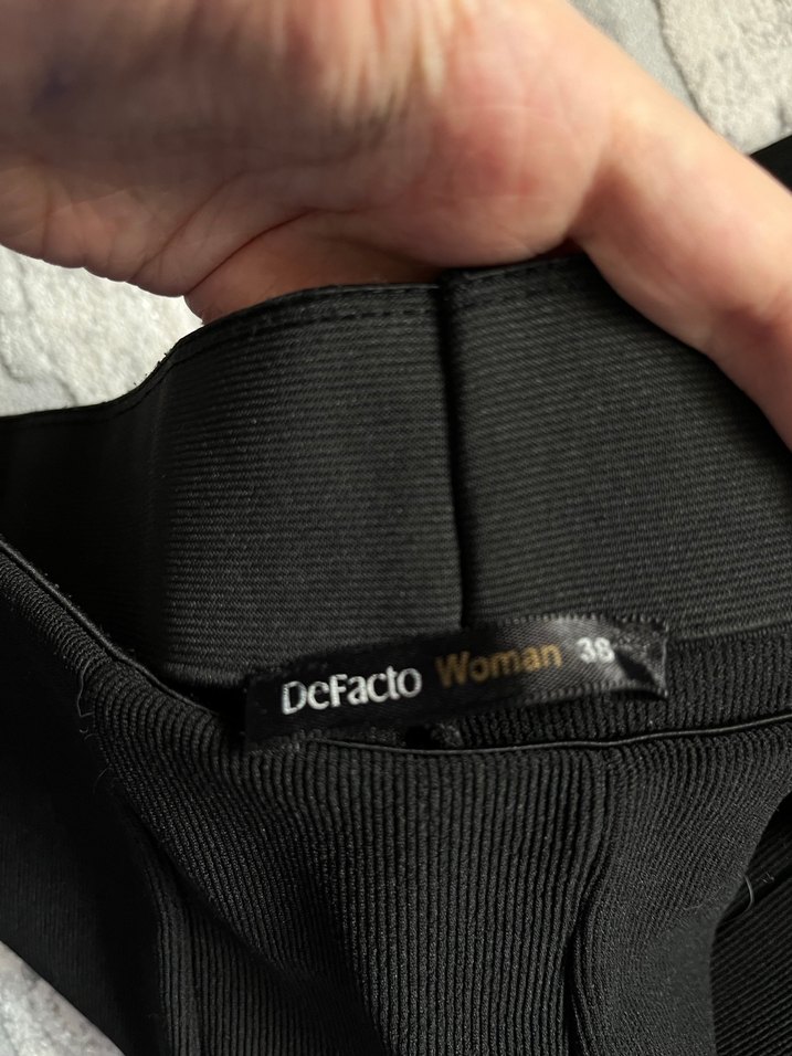 Kadın siyah body pantolom - Görsel 3