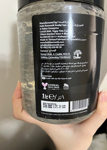 Hobby Men Tıraş Jeli 1lt - Görsel 2