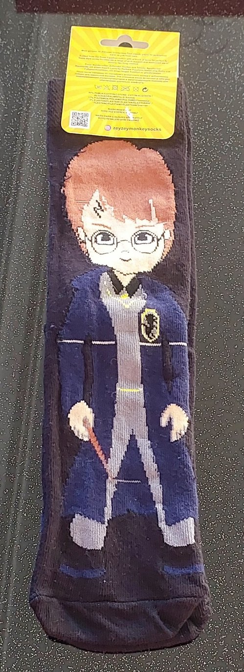 Gri Baskılı Erkek Çorabı - Görsel 2