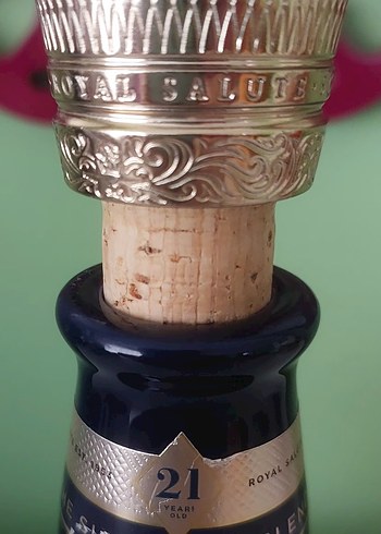 Royal Salute 21 Yıllık Lacivert 25 cm.boyunda - Görsel 11