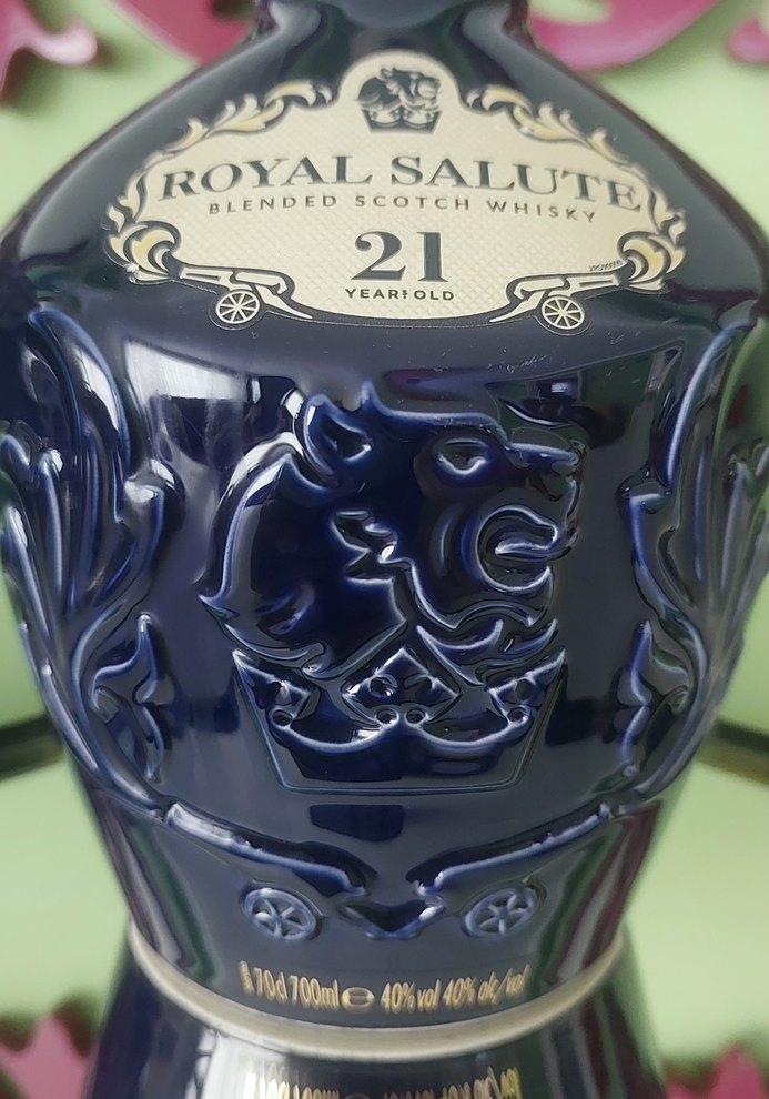 Royal Salute 21 Yıllık Lacivert 25 cm.boyunda - Görsel 3