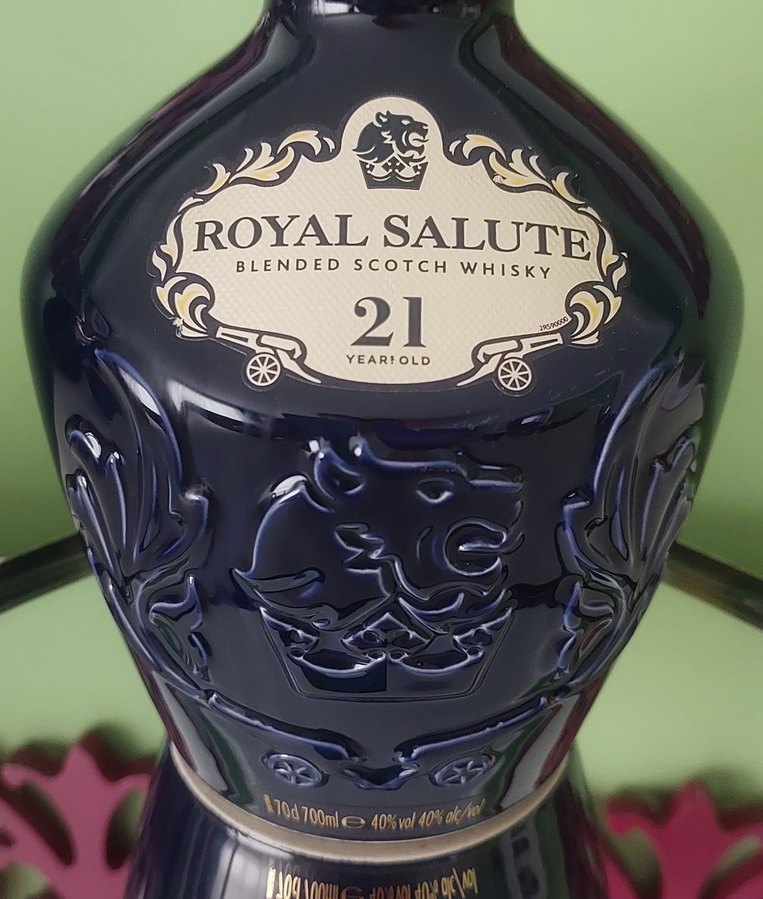 Royal Salute 21 Yıllık Lacivert 25 cm.boyunda - Görsel 2