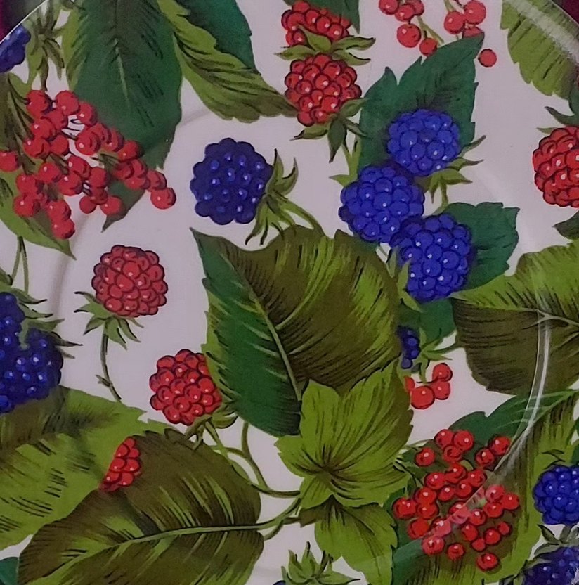 İtalyan damgalı sert plastik melamin tepsi 30 cm.ebatında - Görsel 2