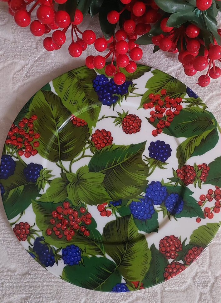 İtalyan damgalı sert plastik melamin tepsi 30 cm.ebatında - Görsel 3