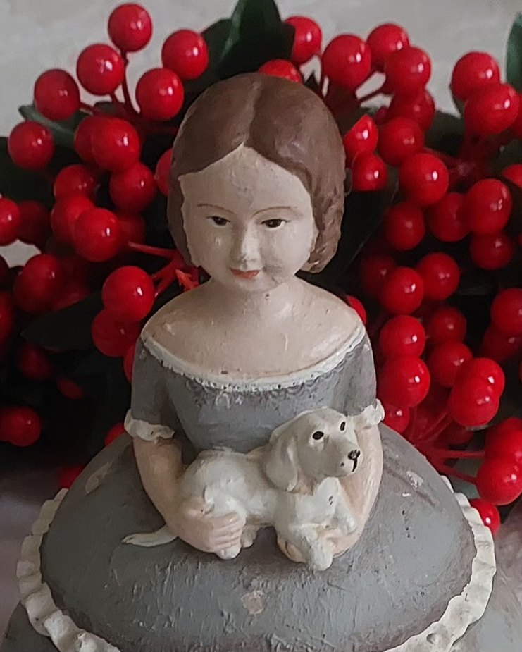 Toprak malzeme den yapılmış vintage takı kutusu - Görsel 2