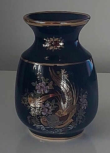 Cobalt porselen vazo 