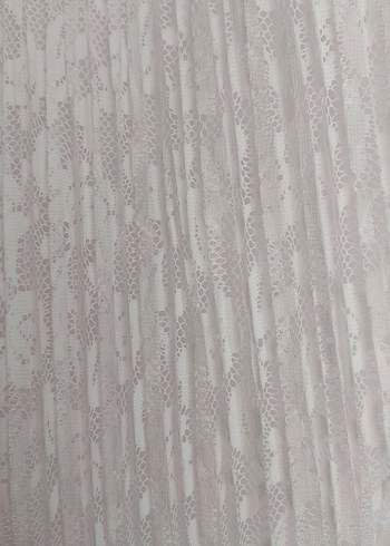 Trendyol & Milla Beyaz dantel detaylı uzun etek