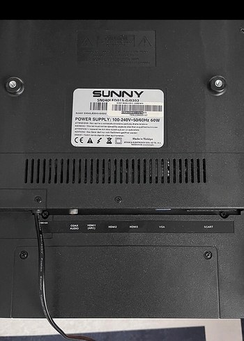 Bej Renkli Sunny televizyon - Görsel 3