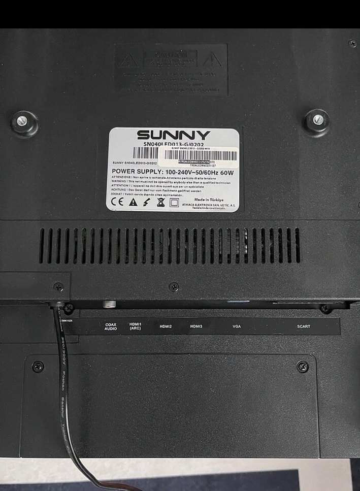 Bej Renkli Sunny televizyon - Görsel 3