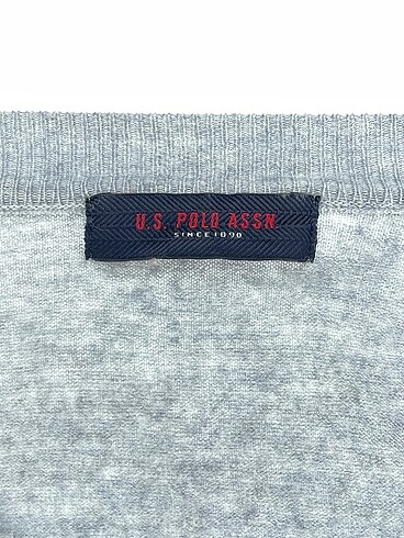 s Beden gri Renk U.S Polo Assn. Hırka %70 İndirimli.