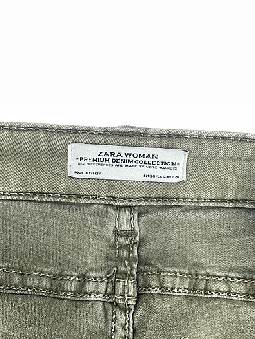 36 Beden haki Renk Zara Skinny %70 İndirimli.
