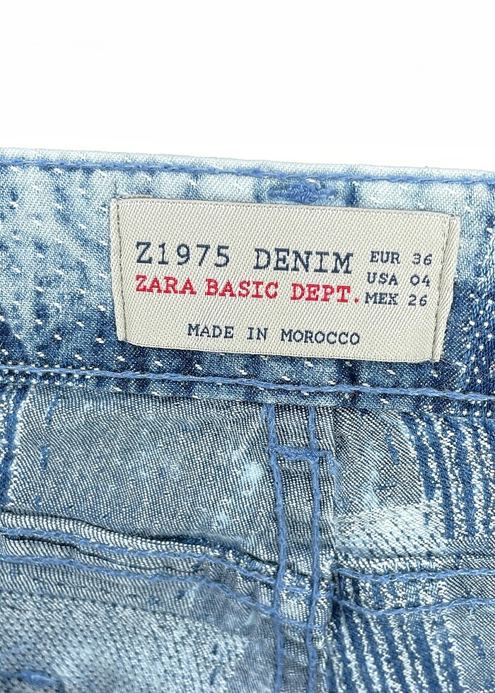 Zara Jean / Kot Şort %70 İndirimli. - Görsel 4