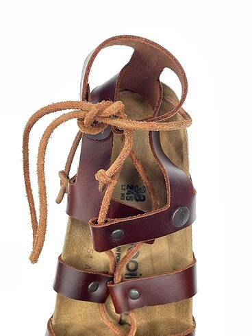 36 Beden kahverengi Renk Vintage Love Sandalet %70 İndirimli.