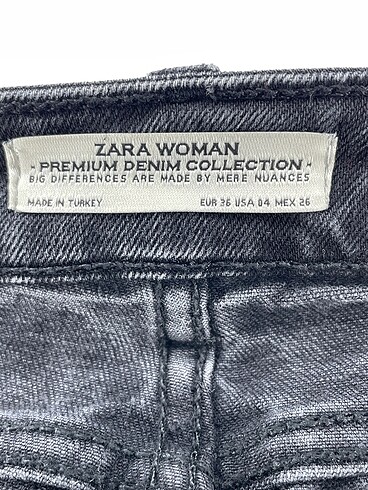 36 Beden siyah Renk Zara Jean / Kot %70 İndirimli.