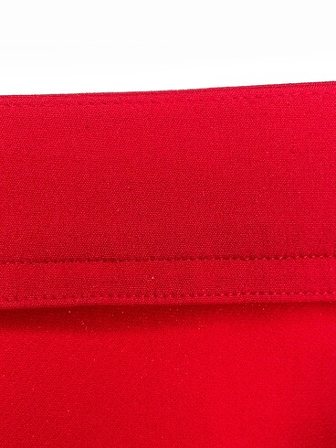 38 Beden kırmızı Renk PreLoved Kumaş Pantolon %70 İndirimli.