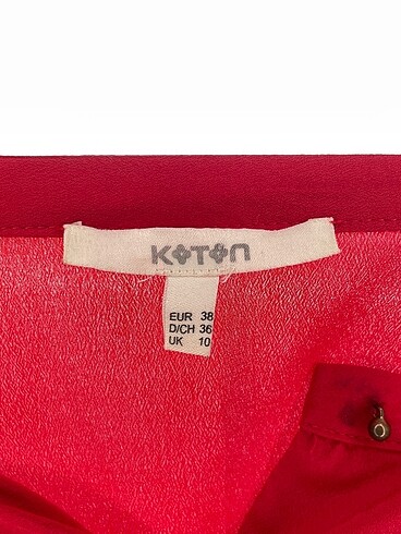 38 Beden kırmızı Renk Koton Gömlek %70 İndirimli.