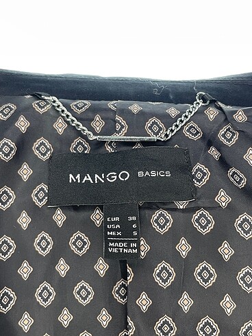 38 Beden siyah Renk Mango Blazer %70 İndirimli.