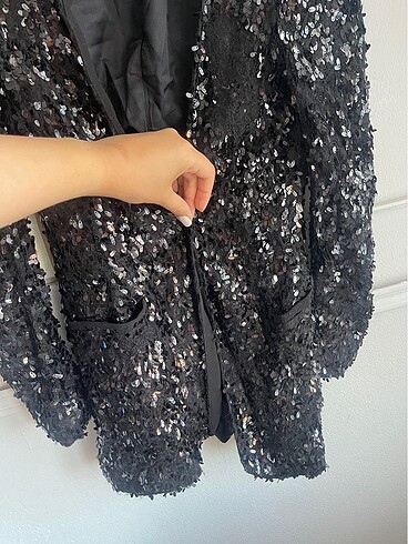 Zara Pul payet ceket zara