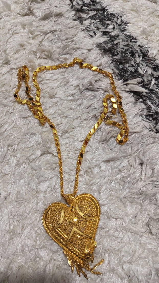 İşlemeli Bohem Altın Renk Kadın altın takım seti 5'li - Görsel 2