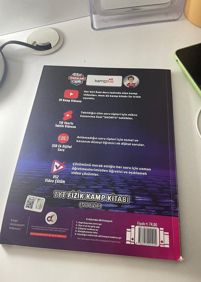 TYT FIZIK KAMP KITABI - Görsel 2