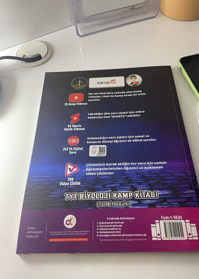 TYT BIYOLOJI KAMP KITABI - Görsel 2