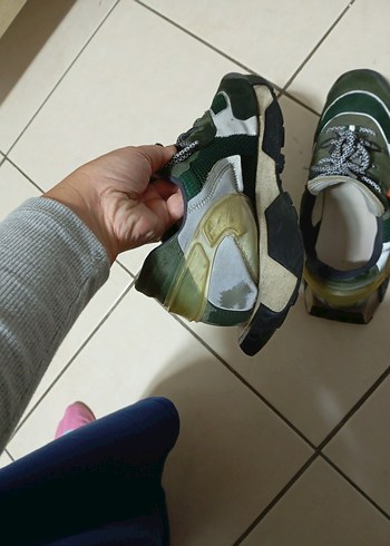 Run Of Uomo erkek sneaker 42b Made in İtaly - Görsel 6