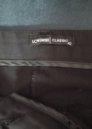 LCW classic kadın pantolon L/xl siyah - Görsel 8
