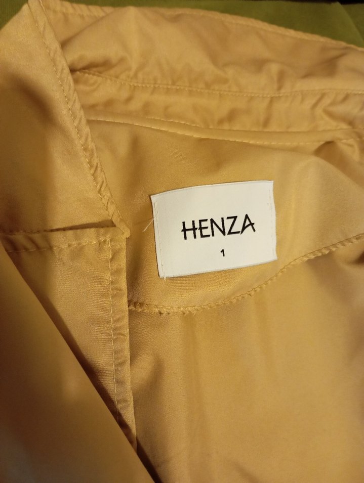 Henza ince trençkot astarsiz L-Xl - Görsel 5