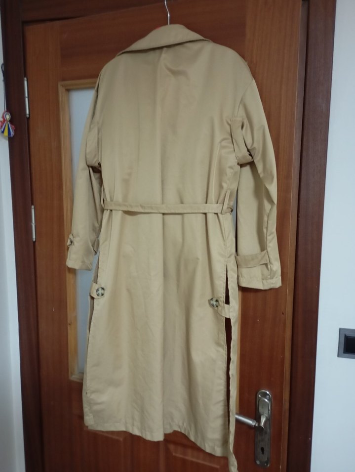 Henza ince trençkot astarsiz L-Xl - Görsel 3