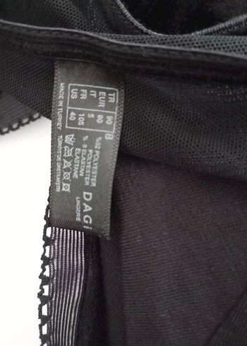 Dagi Carolina kadife bralet M - Görsel 4