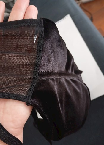 Dagi Carolina kadife bralet M - Görsel 6