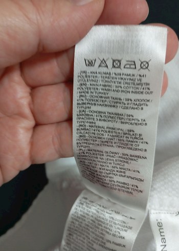 LCW çocuk beyaz gömlek 116-122b - Görsel 7