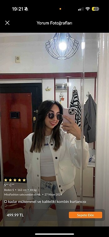 Trendyol & Milla Bomber Ceket