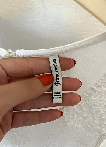 Stradivarius Askılı bluz